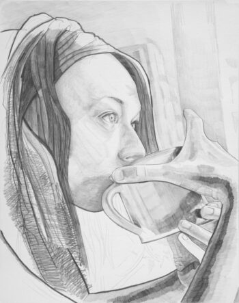 Morning Sun, 2021 (42x29cm)