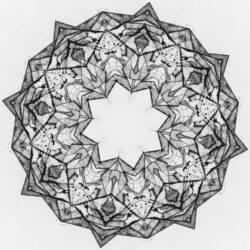 Layers of Self, 2025 (30x30cm, Unikat)